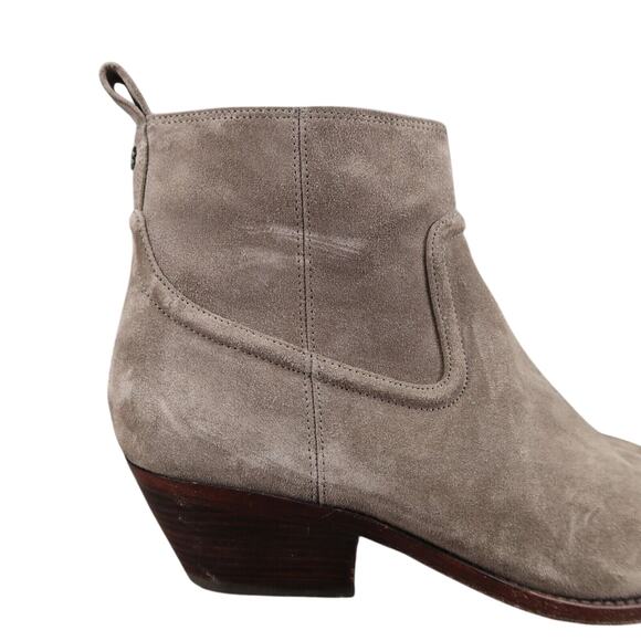 Veronica Beard Shoes Womens 7 Bootie Leather Western Fashion Kinsley Pointed Toe - Picture 3 of 16